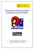 Documento Informativo sobre la Empresa Común ENIAC