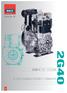 Serie G 2G40. 2G kw EL DOS CILINDROS POTENTE Y COMPACTO