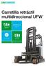 Carretilla retráctil multidireccional UFW