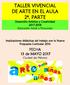 TALLER VIVENCIAL DE ARTE EN EL AULA 2ª. PARTE Desarrollo Artístico y Creatividad Educación Inicial y Preescolar