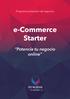 Programa acelerador de negocios. e-commerce Starter. Potencia tu negocio online