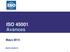 ISO Avances. Mayo 2015 ISO/PC 283/N170