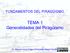 TEMA 1 Generalidades del Piragüismo