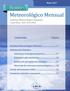 Boletín Mayo Meteorológico 2017 Mensual Mayo Resumen meteorológico mayo 2017