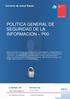 POLITICA GENERAL DE SEGURIDAD DE LA INFORMACIÓN P00