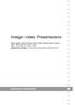 Imatge i vídeo. Presentacions