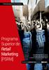 Programa Superior de Retail Marketing [PSRM] PROGRAMAS POSTGRADO