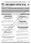 DIARIO OFI CIAL DIRECTOR: Luis Ernesto Flores López