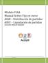 Módulo FIAA Manual Activo Fijo en curso AIAB Distribución de partidas AIBU Liquidación de partidas Asociación Chilena de Seguridad