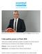El brasileño Carlos Alves, director ejecutivo de FIBA Américas. Autor: FIBA Publicado: 20/10/ :49 pm