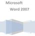 wk Microsoft Word 2007
