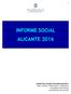 INFORME SOCIAL ALICANTE 2016