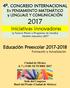 Educación Preescolar Formación y Actualización. Ciudad de México 6, 7 y 8 DE OCTUBRE 2017
