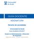 ASIGNATURA. Derecho de sociedades. Universidad de Alcalá. Curso Académico 2016/2017
