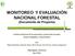 MONITOREO Y EVALUACIÓN NACIONAL FORESTAL (Documento de Proyecto)