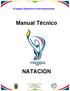 XI Juegos Deportivos Centroamericanos. Manual Técnico NATACION