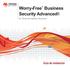 Worry-Free Business Security Advanced6