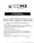 GACETA OFICIAL DE LA CIUDAD DE MÉXICO. Órgano de Difusión del Gobierno de la Ciudad de México 3 DE MARZO DE 2017