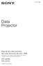 (1) Data Projector