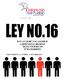 LEY No. 16 / LEY NO. 16 DEFENSORÍA DEL PUEBLO