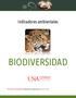 Indicadores ambientales BIODIVERSIDAD. Observatorio Ambiental / Indicadores ambientales / Biodiversidad