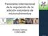 Panorama internacional de la regulación de la adición voluntaria de micronutrimentos. Ernesto Salinas CONCAMIN
