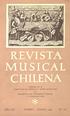 publicada por la FACULTAD DE GIENCIAS Y ARTES MUSICALES yel INSTITUTO DE EXTENSION MUSICAL UNIVERSIDAD DE CHILE ANOXV ENERO MARZO I96r N.
