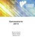 Convocatoria 2015 Informe Técnico