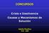 CONCURSOS. Crisis e Insolvencia Causas y Mecanismos de Solución. Adolfo Rouillon FCE - UNR