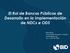 El Rol de Bancos Públicos de Desarrollo en la Implementación de NDCs e ODS