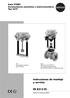Instrucciones de montaje y servicio EB 8313 ES. Serie V2001 Accionamientos neumáticos y electroneumáticos Tipo 3372