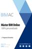 BIMAC. Máster BIM Online 100% personalizado. > Programa formativo.