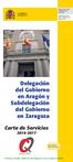 Delegación del Gobierno en Aragón y Subdelegación del Gobierno en Zaragoza