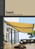 UMBRA. Tahiti Toldo con diseño minimalista y grandes medidas