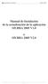 Ajuntament de València Marzo Manual de Instalación de la actualización de la aplicación SIURBA 2005 V1.0. a SIURBA 2005 V2.0