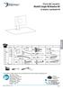 Guía del usuario WorkFit Single HD Monitor Kit
