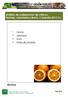 Análisis de cotizaciones de cítricos. Naranja, mandarina y limón, Campaña 2015/16.