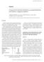 Original. Comparación de ketamina-midazolam con propofol-midazolam para sedación y analgesia en pediatría RESUMEN