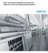 Festo: un proveedor competente de válvulas para fluidos en el sector de la automatización industrial