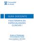 Grado en Fisioterapia Universidad de Alcalá Curso Académico / 2017/2018 2º Curso 2º Cuatrimestre
