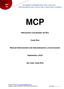MCP. Mecanismo Coordinador de País. Costa Rica. Manual Administrativo de Sistematización y Comunicación. Septiembre, San José, Costa Rica