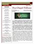 Fox Chapel Tribune. Calendar of Events: August. 14, Principal Intern: Deneise Hammond (240)