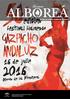 Sumario. abril/junio En portada El Gazpacho Andaluz de Morón de la Frontera celebra su 50 edición con un extenso programa de actividades.