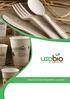 Productos desechables biodegradables y compostables