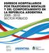 Egresos Hospitalarios por trastornos mentales y del comportamiento en la República Argentina Sector Público.