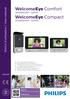 WelcomeEye Comfort DES9500VDP WelcomeEye Compact DES9300VDP Notice d utilisation / User manual 09/2017