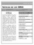 NOTICIAS DE LOS SMNA. qué hay dentro? febrero de 2006 SALUDOS DE LA JUNTA MUNDIAL. Página