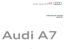 Lista de pre-vanzare Audi A7. Audi A7