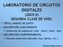 LABORATORIO DE CIRCUITOS DIGITALES (2005-II) SEGUNDA CLASE DE VHDL