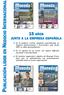 PUBLICACIÓN LÍDER EN NEGOCIO INTERNACIONAL 15 AÑOS JUNTO A LA EMPRESA ESPAÑOLA